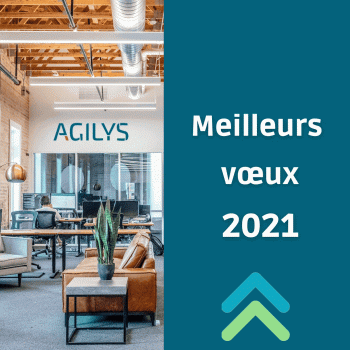Photo – L'équipe d'Agilys vous souhaite une excellente année 2021, pleine de beaux projets et d'horizons nouveaux !