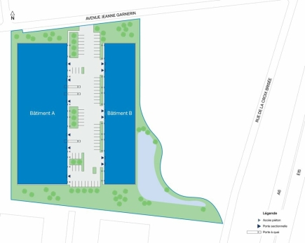Activités / entrepôts à louer – WISSOUS (91320) – 1