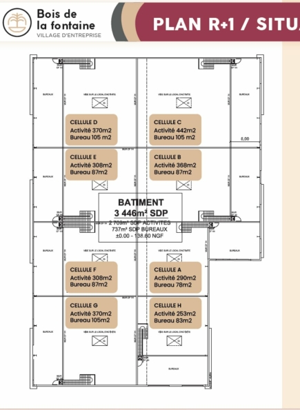 Activités / entrepôts à vendre – ANGERVILLE (91670) – 3